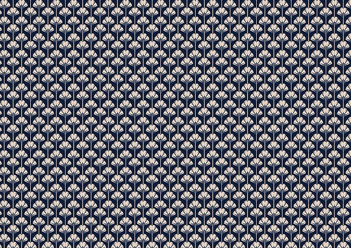 Ted Baker Palm Geo, Navy - Twist&Fit Roman Blind - Image 8